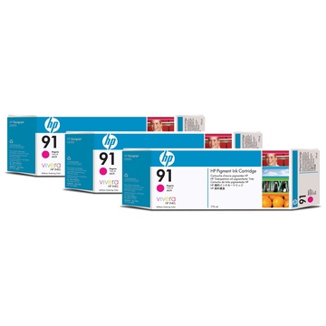 HP 91 Originale Magenta Multipack