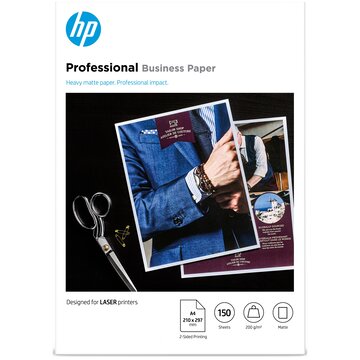 HP Carta professionale, opaca, 200 g/m2, A4 (210 x 297 mm), 150 fogli