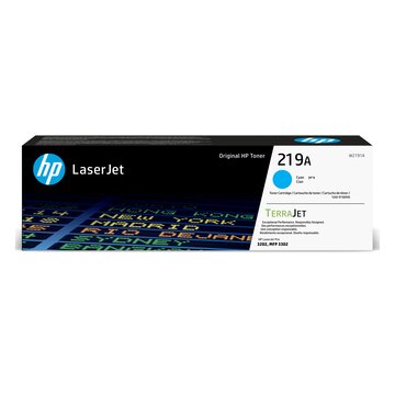 Cartuccia toner ciano originale laserjet 219a