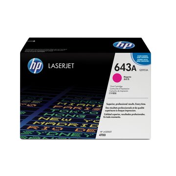 HP Cartuccia Toner Originale Magenta LaserJet 643A