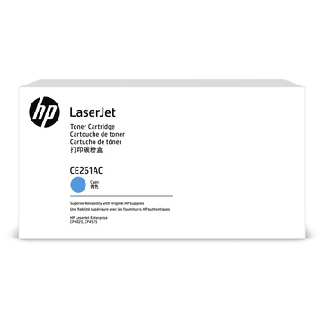 HP Color LaserJet CE261A Contract Cyan Print Cartridge Originale Ciano 1 pezzo(i)