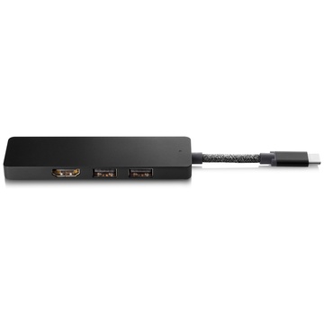 HP Elite USB-C Hub Cablato USB 3.2 Gen 1 (3.1 Gen 1) Type-C Nero