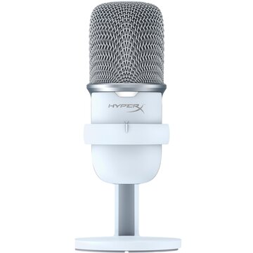 HP HyperX SoloCast - USB Microphone (White) Bianco Microfono per console di gioco