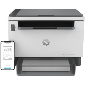 HP LaserJet Tank 1604w, Bianco e nero