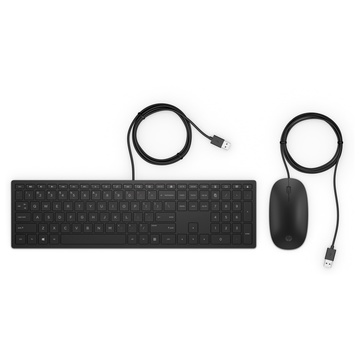 HP Pavilion 400 USB Kit tastiera e mouse Nero