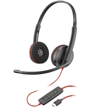 Poly blackwire c3220 usb-c headset +carry case (bulk)