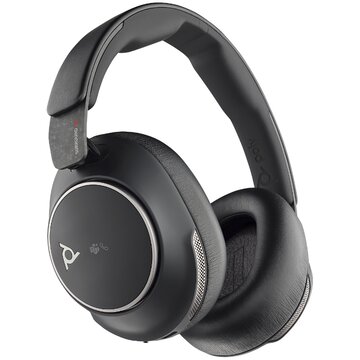 Poly voyager surround 80 uc auricolare wireless a padiglione ufficio usb tipo-c bluetooth nero