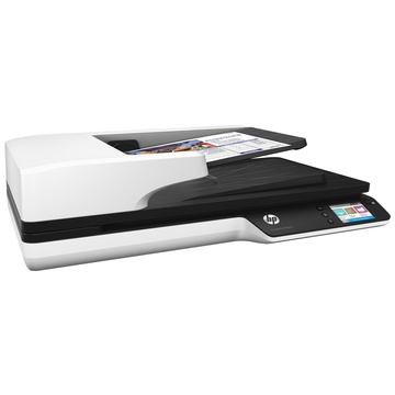 HP Scanjet Pro 4500 fn1 1200 x 1200 DPI Flatbed & ADF Grigio A4