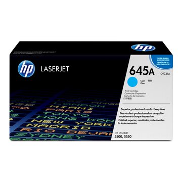 HP HP Cartuccia Toner originale ciano LaserJet 645A