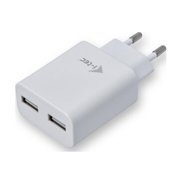 I-TEC CHARGER2A4W Caricabatterie per dispositivi mobili Interno Bianco