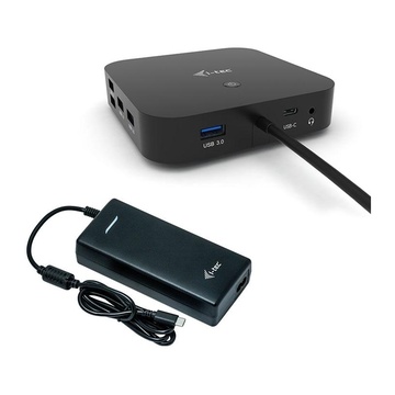 Usb-c dual display docking station with power delivery 100 w + universal charger 112 w