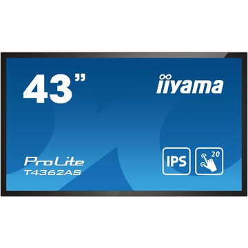 IIyama T4362AS-B1 visualizzatore di messaggi Pannello piatto interattivo 42.5