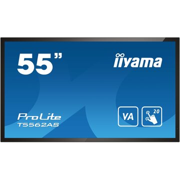 IIyama T5562AS-B1 visualizzatore di messaggi Pannello piatto interattivo 138,7 cm (54.6