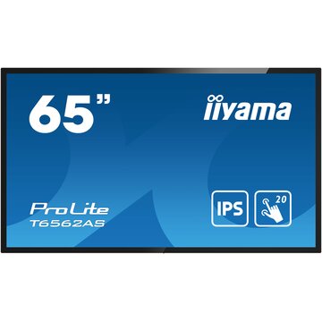 IIyama T6562AS-B1 visualizzatore di messaggi Pannello piatto interattivo 163,8 cm (64.5
