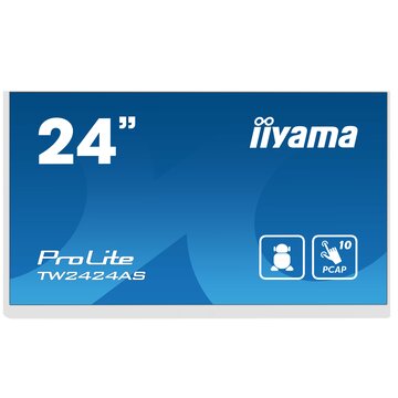 IIyama TW2424AS-W1 visualizzatore di messaggi Pannello piatto per segnaletica digitale 60,5 cm (23.8