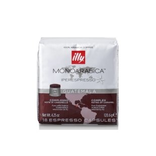 Illy Iperespresso Monoarabica Guatemala Capsule caffè 18 pz