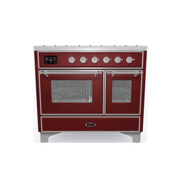 Ilve Majestic 100 Cucina freestanding Elettrico Gas Rosso A+