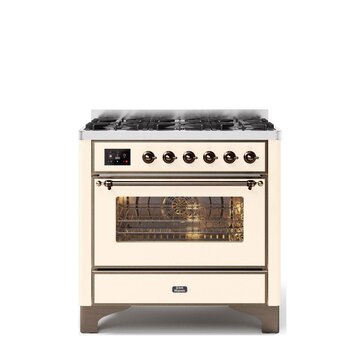 Ilve Majestic 90 Cucina Freestanding Gas Beige A+