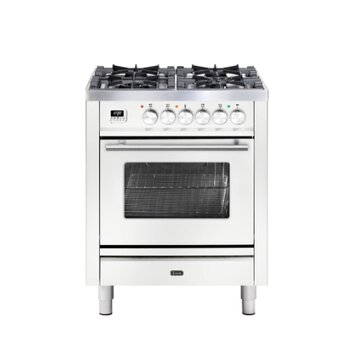Ilve P07DWE3/WH cucina Elettrico Gas Bianco A+