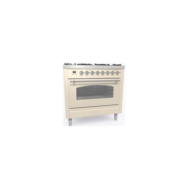Ilve P096NE3/AWC cucina Cucina freestanding Elettrico Gas Bianco A+