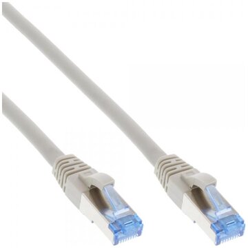 InLine 4043718088621 cavo di rete Grigio 1 m Cat6a S/FTP (S-STP)