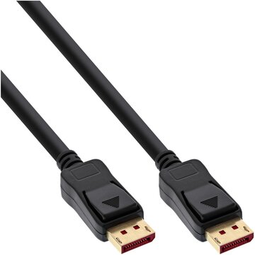 InLine Cavo DisplayPort 1.4, 8K4K, nero, contatti placcati oro, 1.5m