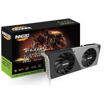 INNO3D N40702-126XX-185252N scheda video NVIDIA GeForce RTX 4070 12 GB GDDR6X