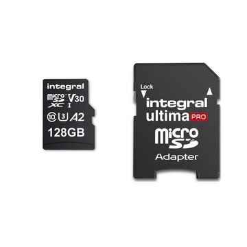 INTEGRAL MICRO SD CARD 128GB MICROSDXC UHS-1 U3