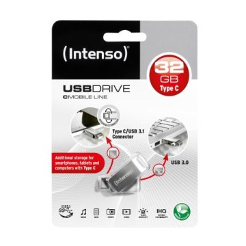 Intenso 32GB cMobile Line 32GB USB 3.0 Tipo-C Argento