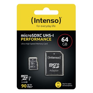 Intenso 3424490 64 GB MicroSD UHS-I Classe 10