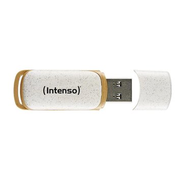 Intenso Green Line unità flash USB 64 GB USB tipo A 3.2 Gen 1 (3.1 Gen 1) Beige, Marrone