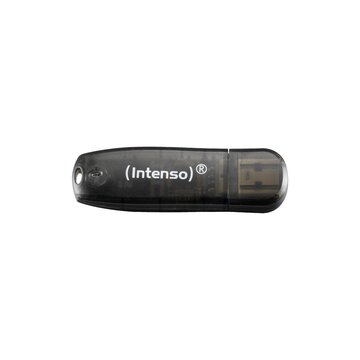 Intenso USB Drive 2.0 16GB Rainbow Line, Black