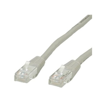 ITB 5m, RJ45 - RJ45, Cat.6 5m Cat6 U/UTP (UTP) Grigio cavo di rete