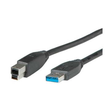 ITB ROLINE 11.02.8869 cavo USB 0,8 m 3.2 Gen 1 (3.1 Gen 1) USB A USB B Nero