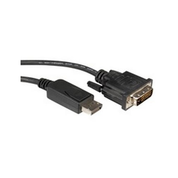 ITB ROLINE 2m DVI-DisplayPort cavo DVI DVI-D Nero