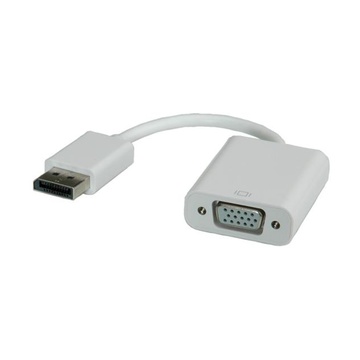 ITB ROLINE DisplayPort-VGA Adapter, M/F Bianco