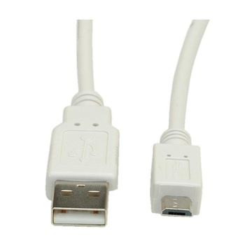 ITB ROS3152 cavo USB 2 m 2.0 USB A Micro-USB A Bianco