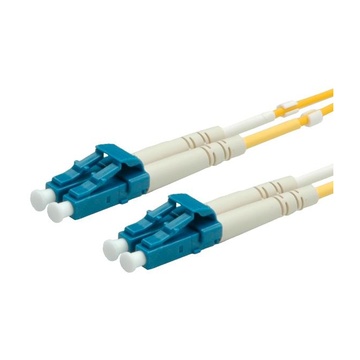 ITB Value Fibre Optic Jumper Cable, 9/125 µm, LC/LC, yellow 5.0 m cavo a fibre ottiche Giallo