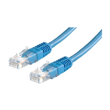 Value utp patch cord cat.6, blue 5 m cavo di rete blu