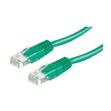 Value utp patch cord cat.6, green 3 m cavo di rete verde