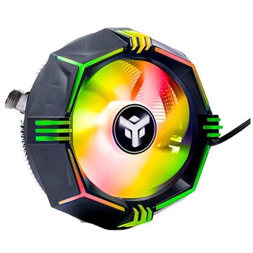 Dissipatore ad aria icy-4lpr universale 65w tdp low profile rgb