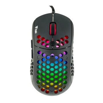 iTek G71 Mano destra USB A Ottico 12000 DPI Nero,RGB