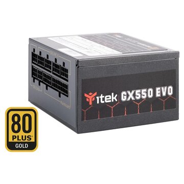 iTek GX550 EVO 550 W 24-pin ATX SFX Nero