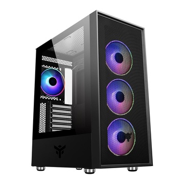 iTek VERTIBRA H210 Midi Tower Nero