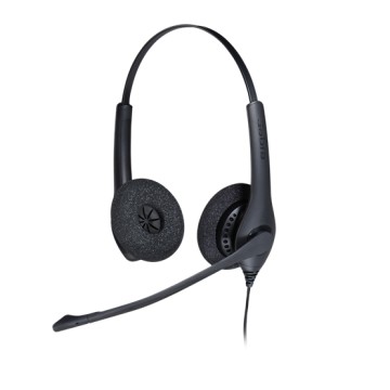 JABRA BIZ 1500 Duo QD Stereofonico Padiglione auricolare Nero