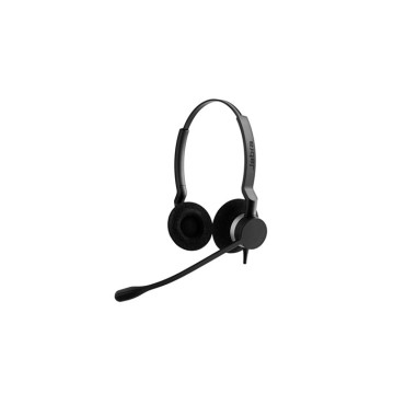 JABRA BIZ 2300 QD Duo Stereofonico Padiglione auricolare Nero