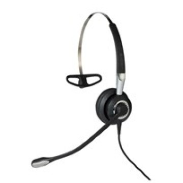 JABRA BIZ 2400 II USB Mono BT MS Monofonico Padiglione auricolare Nero, Argento