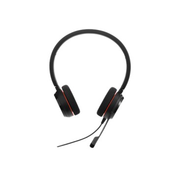 JABRA Evolve 20 MS Stereo Stereofonico Padiglione auricolare Nero