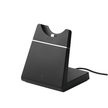 Evolve 65 auricolare micro-usb bluetooth base di ricarica nero