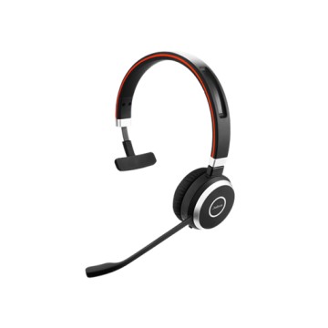 JABRA Evolve 65 UC Mono Monofonico Padiglione auricolare Nero